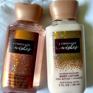 Bath and Body Works Travel Size Body Lotion and Wash Set